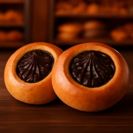 Ватрушка с вишней